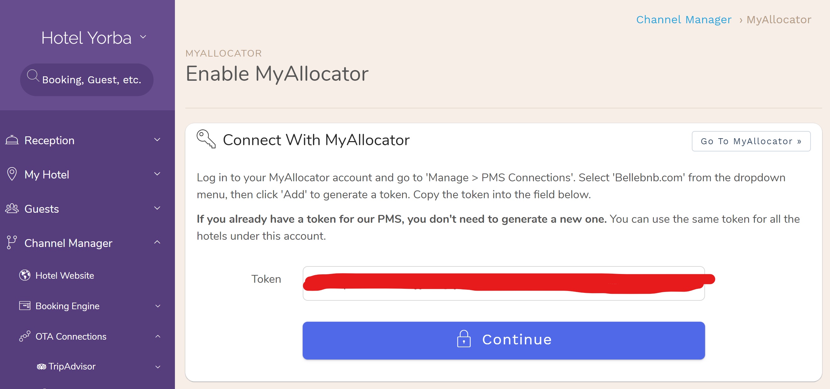 MyAllocator Integration MyAllocator Integration to bring you even more OTA sales channels! MyAllocator Integration MyAllocator Integration to bring you even more OTA sales channels!