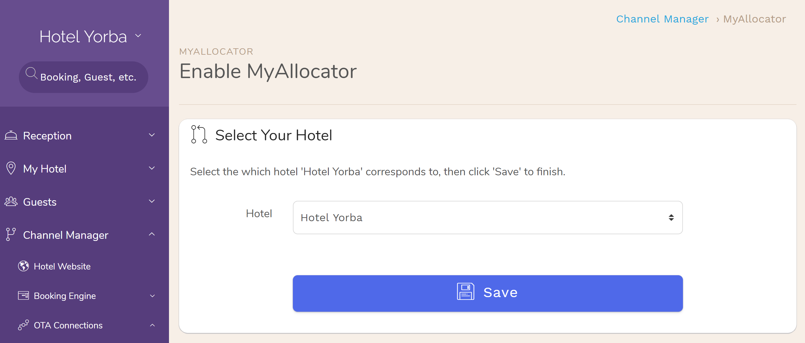 MyAllocator Integration MyAllocator Integration to bring you even more OTA sales channels! MyAllocator Integration MyAllocator Integration to bring you even more OTA sales channels!