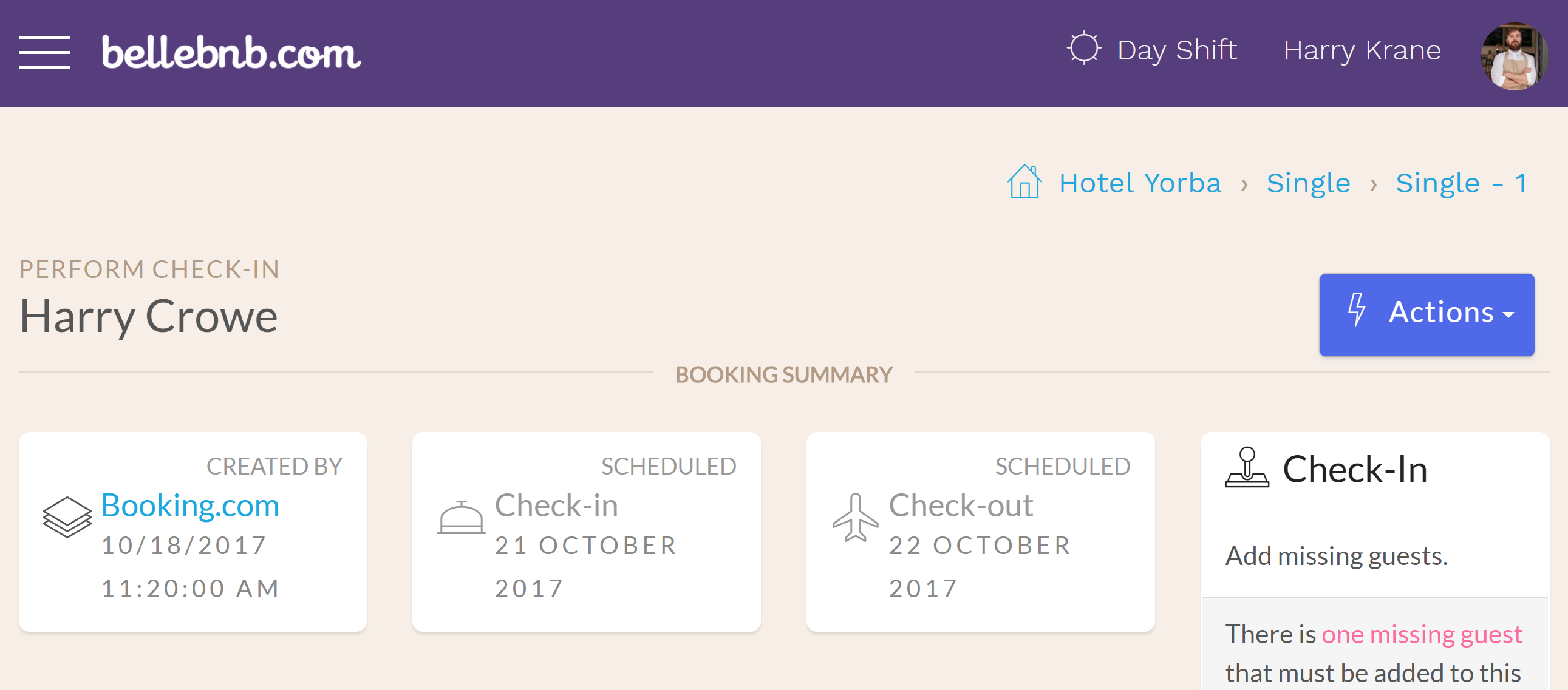 Hotel Price Match The Front Desk manager provides helpful tips and notifications along the right side of a reservation’s details view. One that’s very important is the ‘Price Match’ notification, which concerns bookings that were received from exterior channels, like Booking.com and Airbnb. Hotel Price Match The Front Desk manager provides helpful tips and notifications along the right side of a reservation’s details view. One that’s very important is the ‘Price Match’ notification, which concerns bookings that were received from exterior channels, like Booking.com and Airbnb.