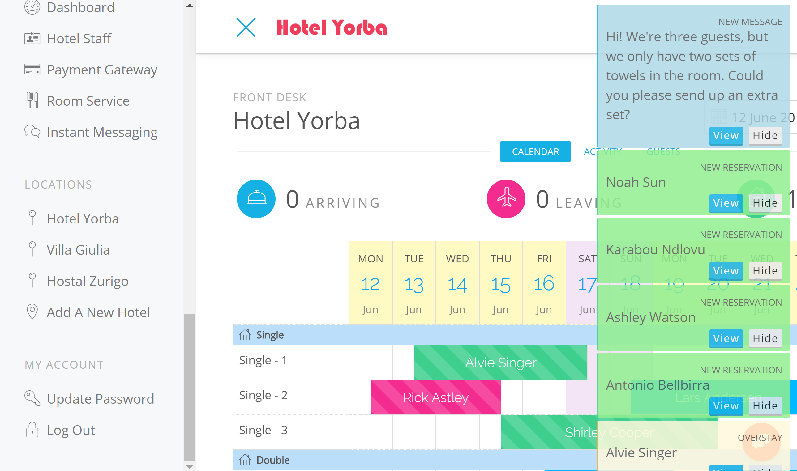 Group Hotel Management or Multi-Location Hotel Management location may represent a hotel, hostel, B&B, or a set of rental properties in close proximity Group Hotel Management or Multi-Location Hotel Management location may represent a hotel, hostel, B&B, or a set of rental properties in close proximity