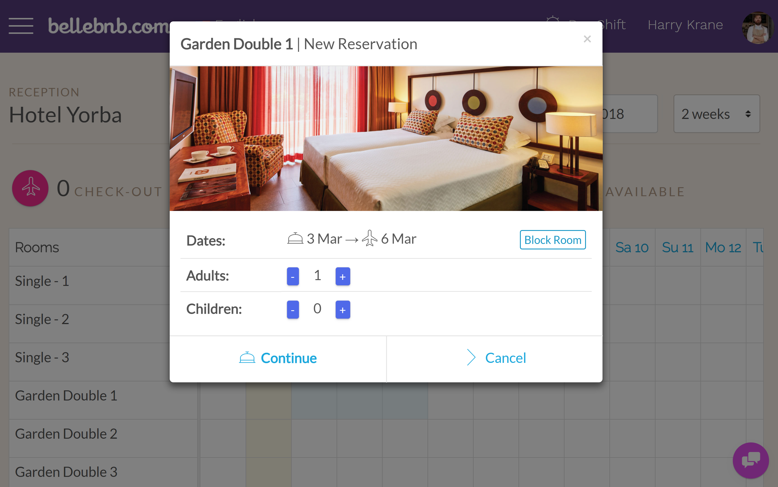 Hotel PMS Software bookings calendar Hotel PMS Software bookings calendar