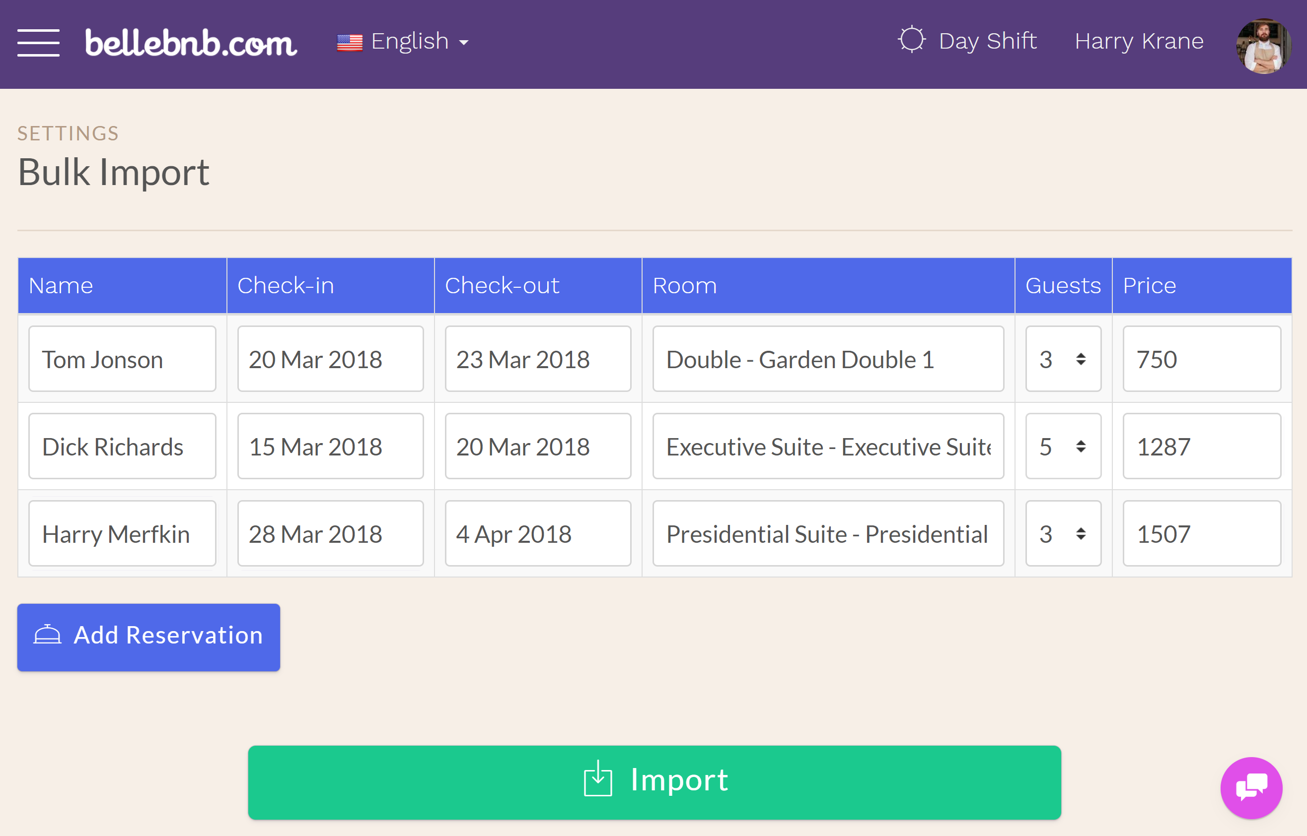Hotel PMS Software Automated import of bookings, reservations and profiles in the hotel PMS Hotel PMS Software Automated import of bookings, reservations and profiles in the hotel PMS