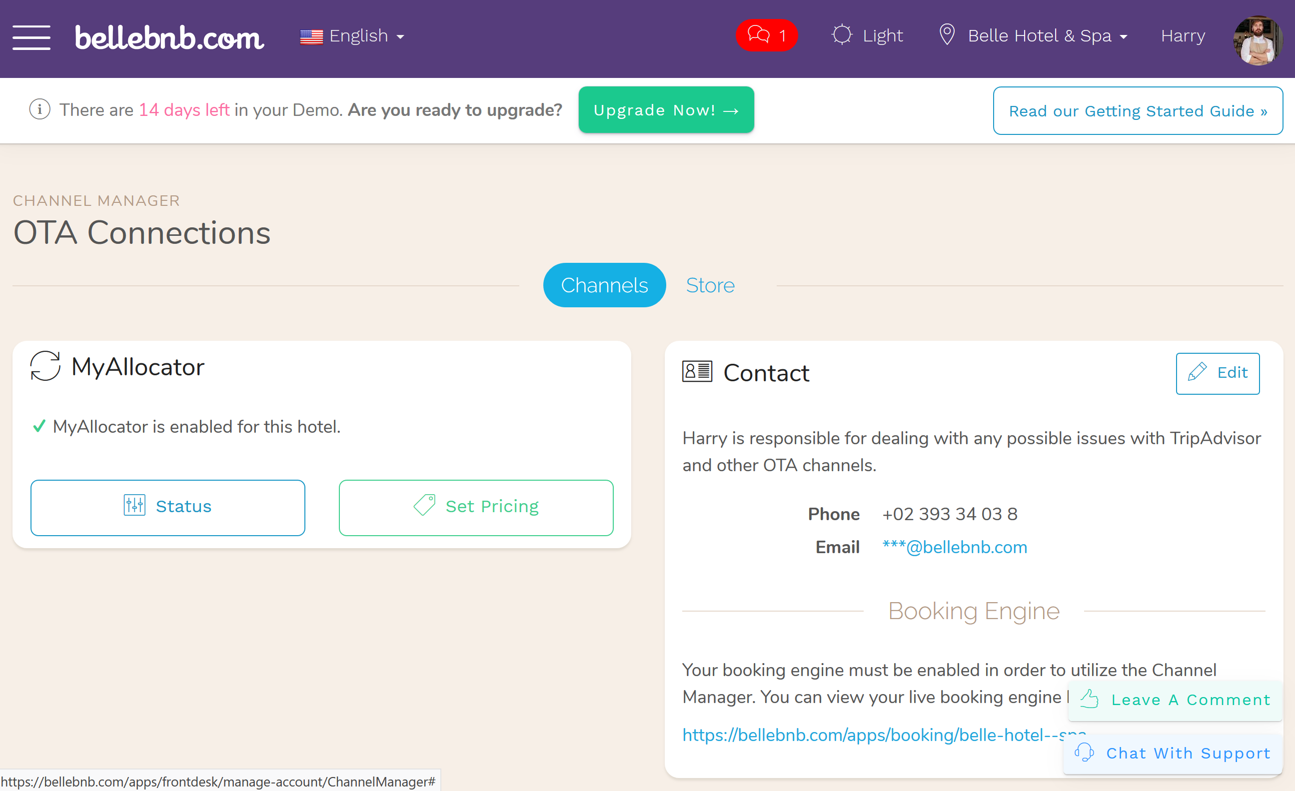 How to enable the channel manager and connect with their sales channels, including Booking.com and Airbnb Hotel PMS Software How to enable the channel manager and connect with their sales channels, including Booking.com and Airbnb Hotel PMS Software