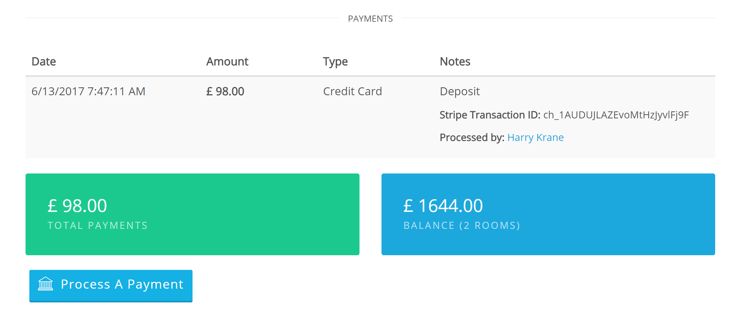 Updates to Payment Processing Front Desk manager to process payments at any point through the lifetime of a reservation. This means you can now accept deposits and partial payments from the time a booking is created, until it’s checked out. MyHotelPMS is a complete property management system for your Hotel. Sign up for free!. Updates to Payment Processing Front Desk manager to process payments at any point through the lifetime of a reservation. This means you can now accept deposits and partial payments from the time a booking is created, until it’s checked out. MyHotelPMS is a complete property management system for your Hotel. Sign up for free!.