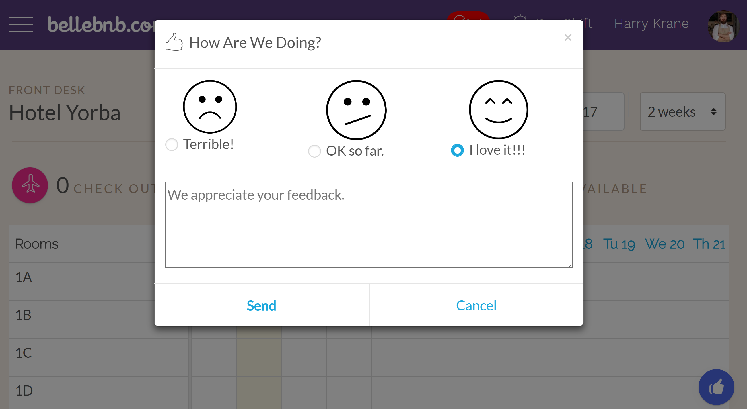 Don’t forget to click the ‘Thumbs Up’ button on the bottom right of your screen to give us a review of your experience. Don’t forget to click the ‘Thumbs Up’ button on the bottom right of your screen to give us a review of your experience.