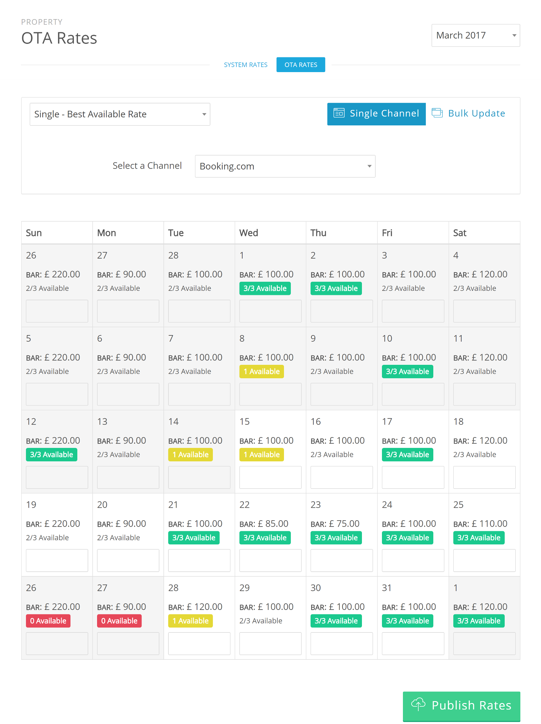Channels Room Pricing Channels Room Pricing