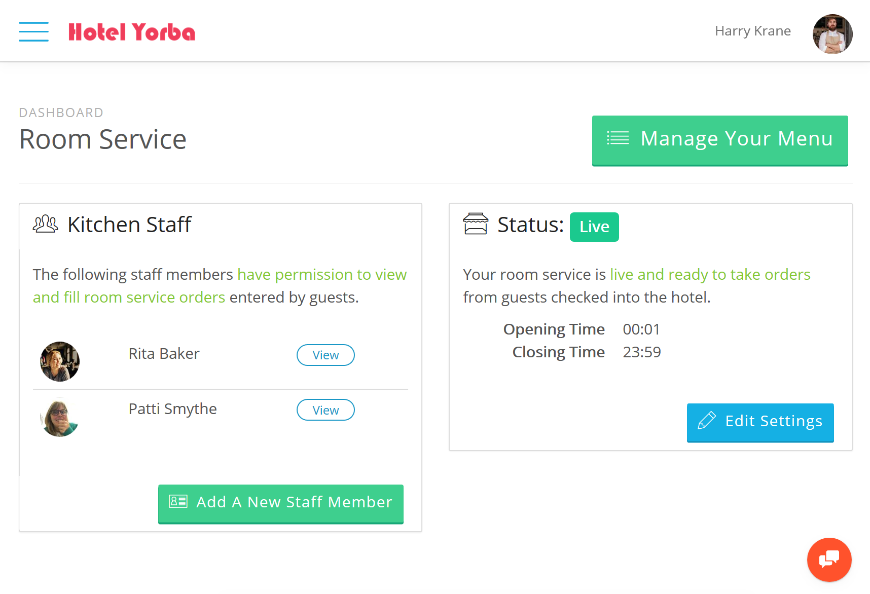 Hotel Guest Services Portal Hotel Guest Services Portal