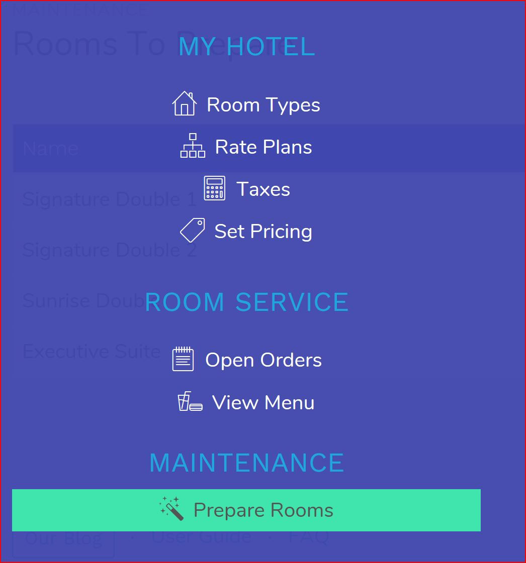 Hotel Housekeeping Module with Stats Hotel Housekeeping Module with Stats