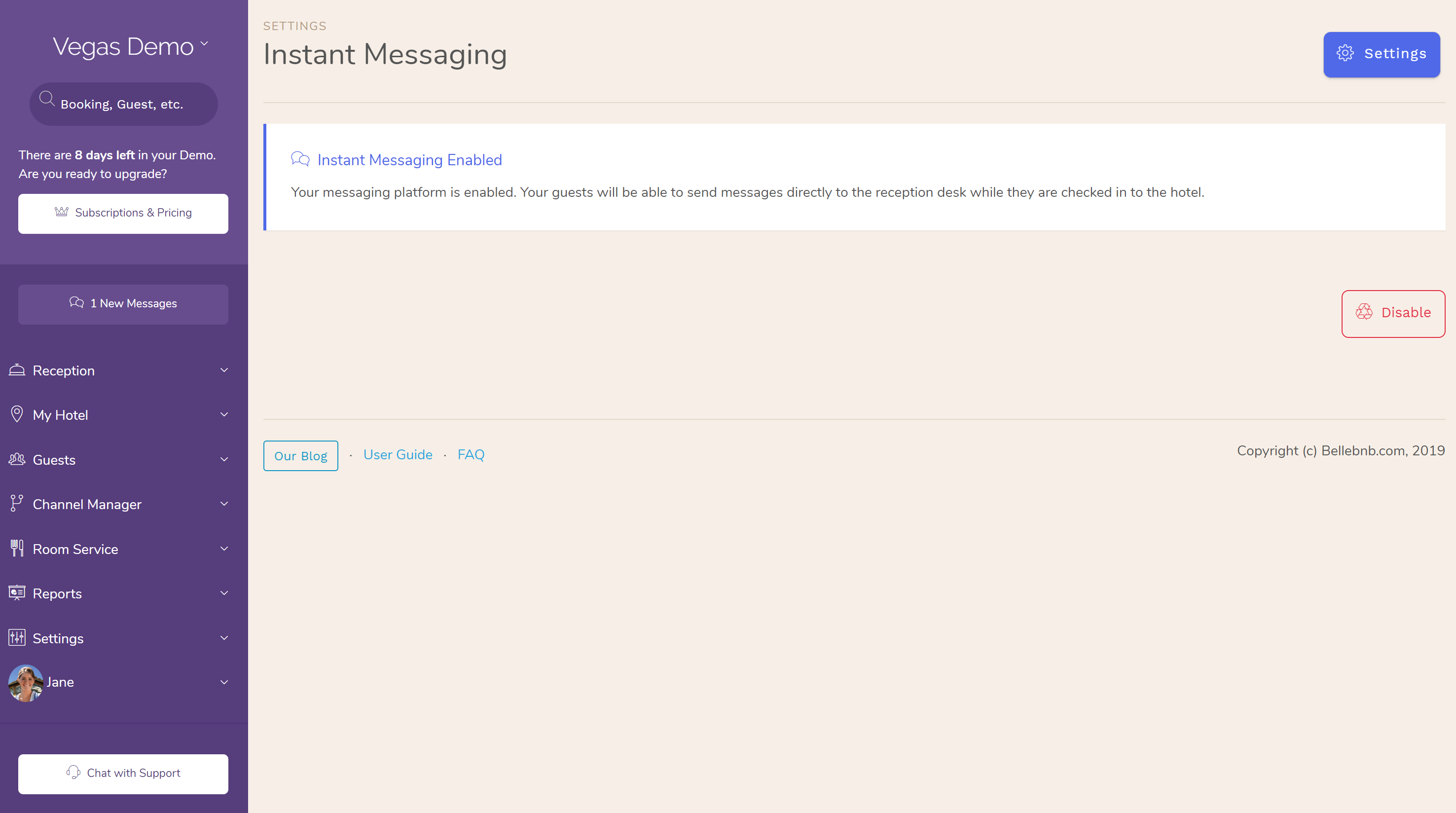 Hotel Guest Text Messaging | Text with your Guests | Chat gives guests the flexibility to communicate directly with your FrontDesk via their mobile devices before, during, or post-stay. Hotel Guest Text Messaging | Text with your Guests | Chat gives guests the flexibility to communicate directly with your FrontDesk via their mobile devices before, during, or post-stay.