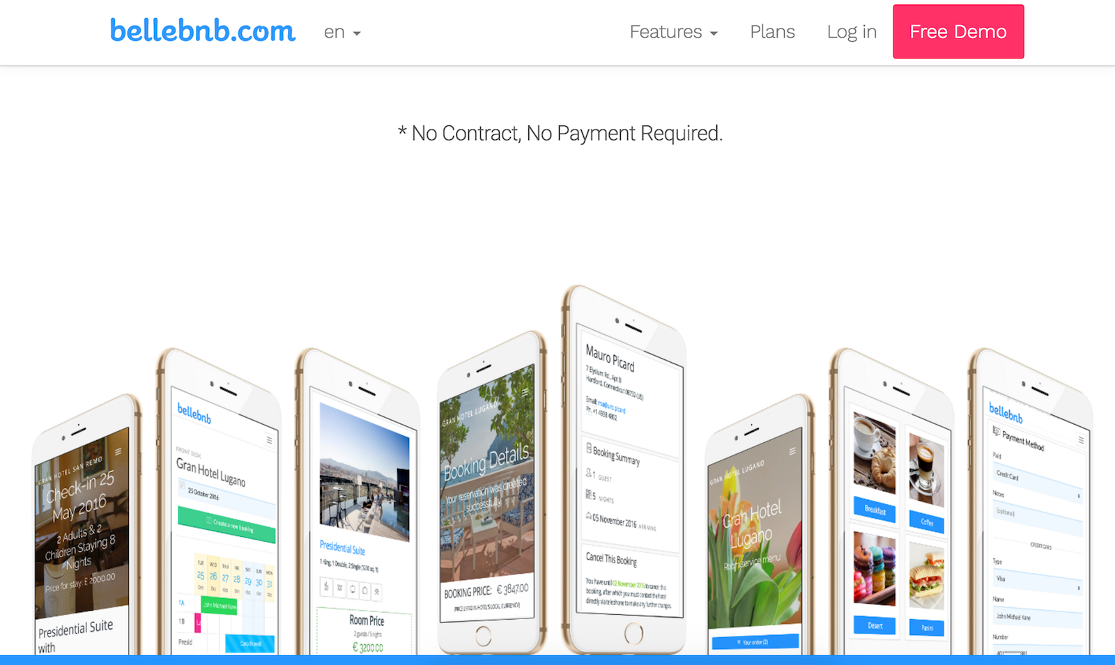 Bellebnb PMS Booking Optimized for Mobile (iOS, Android) Bellebnb PMS Booking Optimized for Mobile (iOS, Android)