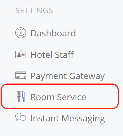 Hotel Room Service Menu in the Cloud Hotel Room Service Menu in the Cloud