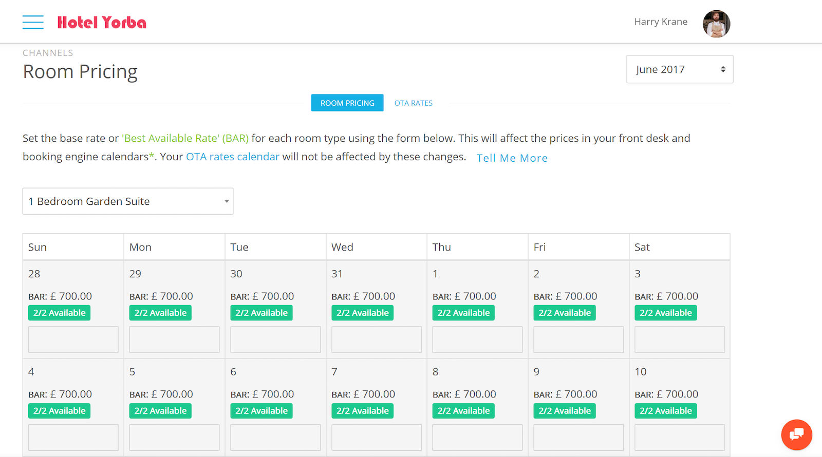 Channels Manager Set Price by Room Rate day Channel Channels Manager Set Price by Room Rate day Channel