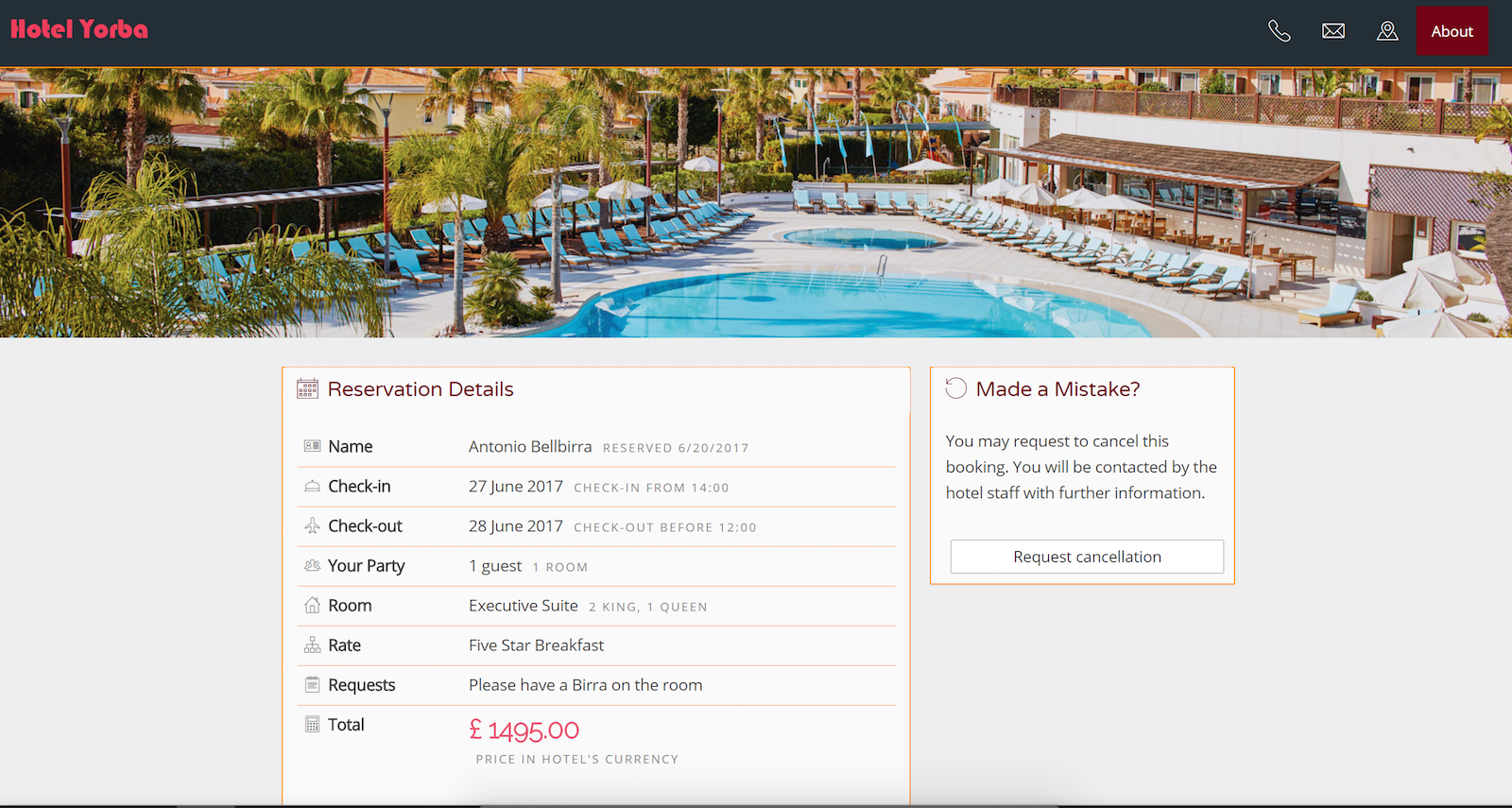 Smart Hotel Cancellations Smart Hotel Cancellations