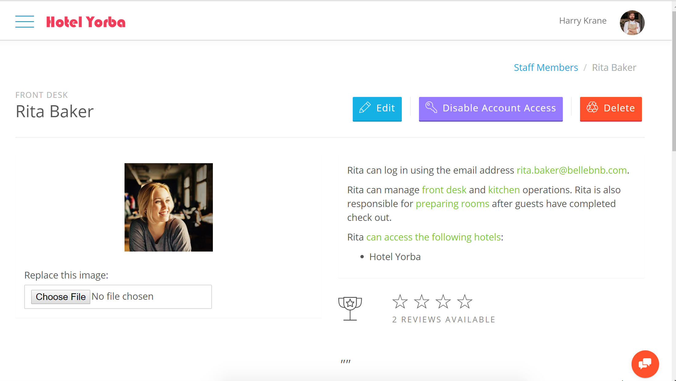 Hotel Staff Metrics & Analytics Hotel Staff Metrics Analytics