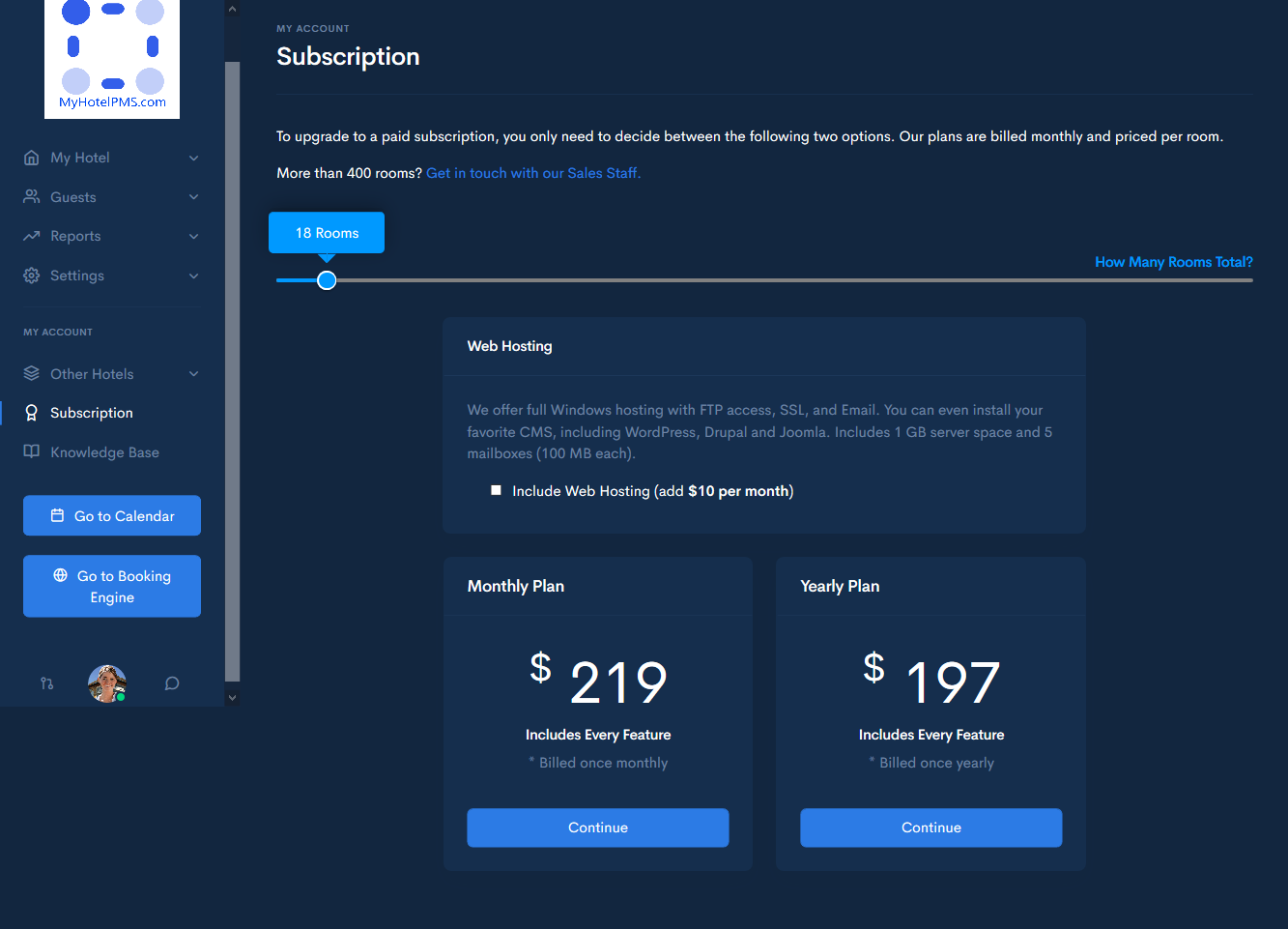 How To Check Hotel PMS Pricing MyHotelPMS - Knowledge Base.