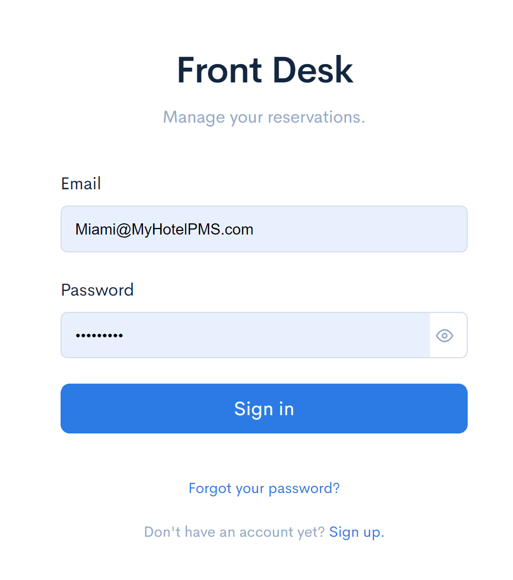 Hotel PMS Guest Registration & Passport Upload.